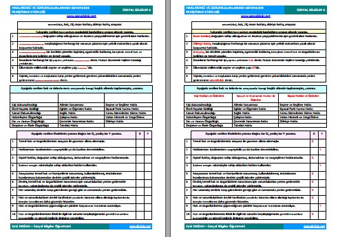 Hak ve Özgürlüklerimiz Güvencede Pekiştirme Etkinliği