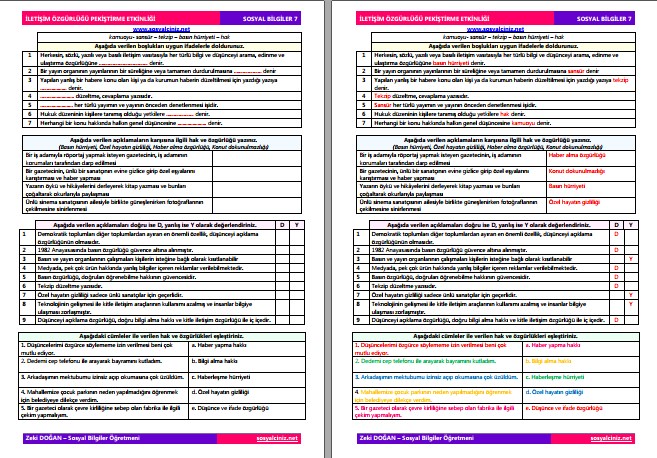 İletişim Özgürlüğü Pekiştirme Etkinliği