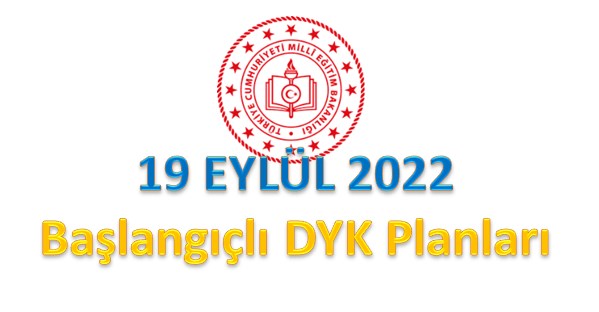 Sosyal Bilgiler İnkılap Tarihi DYK Kurs Planları 19 Eylül Başlangıçlı