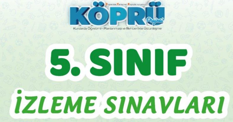 5. Sınıf Tüm Dersler İzleme Sınavı Sivas MEM