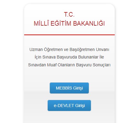 ÖKBS Kesin Başvuru Sonuçları Açıklandı