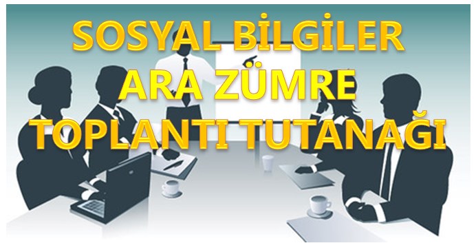 2022-2023 Sosyal Bilgiler Ara Zümre Toplantısı