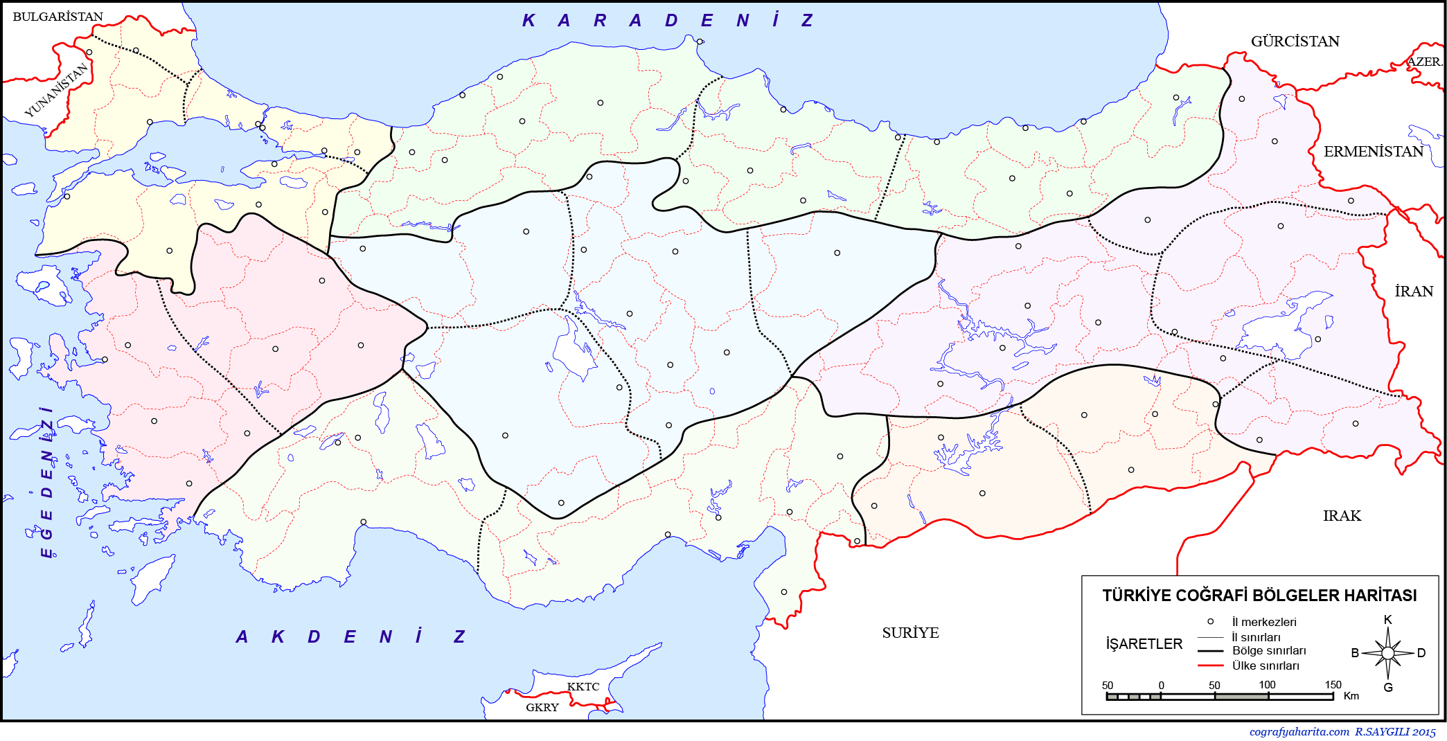 Ekonomik Rafineri Protestan türkiye bölgeler haritası dilsiz boyama ...