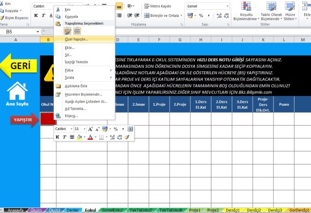 Ders ve Etkinliklere Katılım Ölçeği Otomatik Dağıtım
