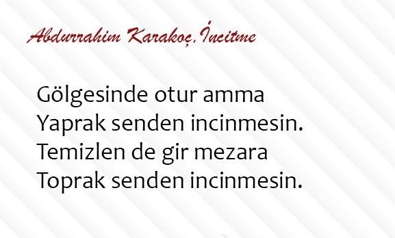 İncitme