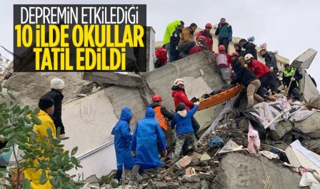 10 ilde okullarda ve üniversitelerde eğitime ara verildi