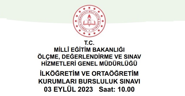 2023 Bursluluk Sınavı Sonuçları Açıklandı