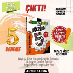 Altın Karma Deneme Seti