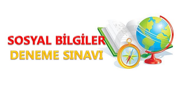 6. Sınıf Sosyal Bilgiler Kasım Ayı Deneme Sınavı