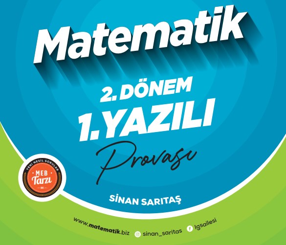 2023-2024 5. Sınıf Matematik 2. Dönem 1. Yazılı Cevaplı
