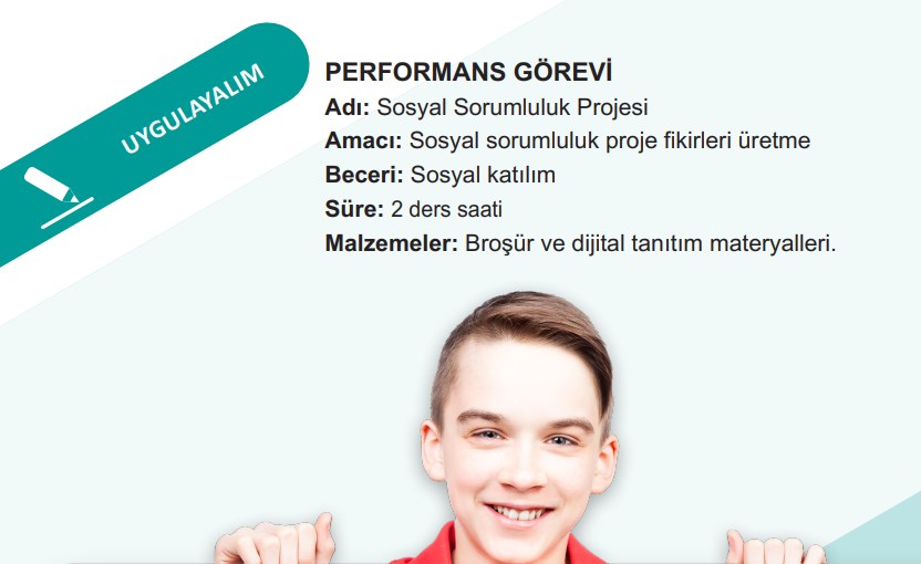 Sosyal Sorumluluk Projesi Performans Görevi Örnek Etkinlik