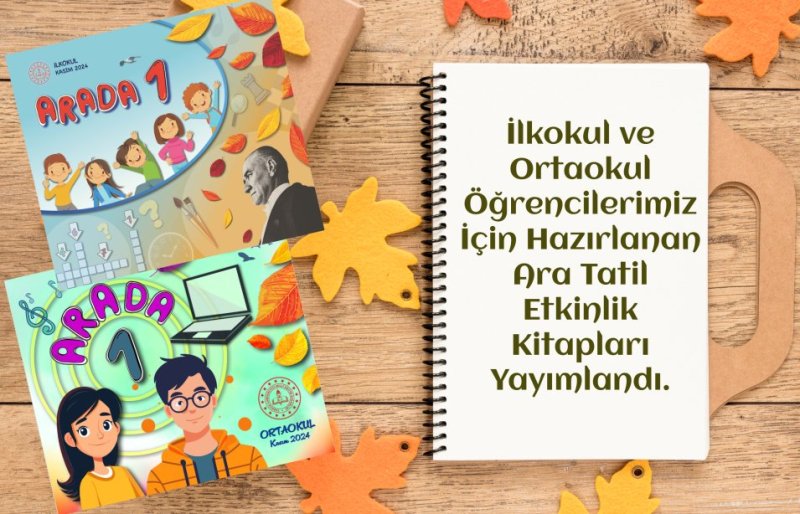 İlkokul ve Ortaokul Ara Tatil Etkinlik Kitapları