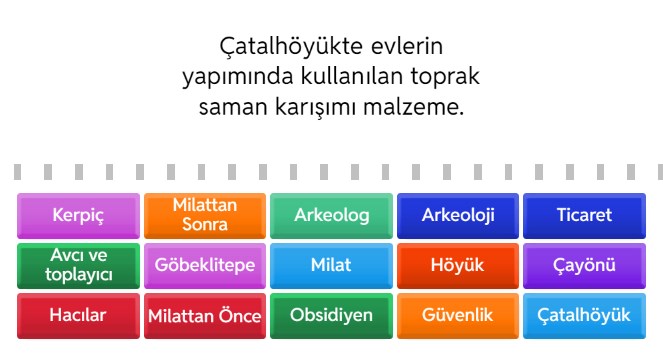 Anadolu’nun İlk Yerleşim Yerlerinde Yaşam Online Etkinlik