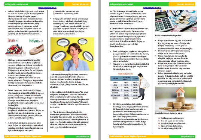 Bütçemi Planlıyorum