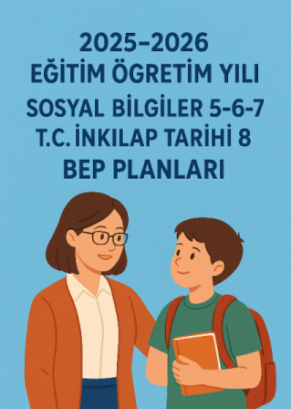 2025-2026 T.C. İnkılap Tarihi BEP Planı