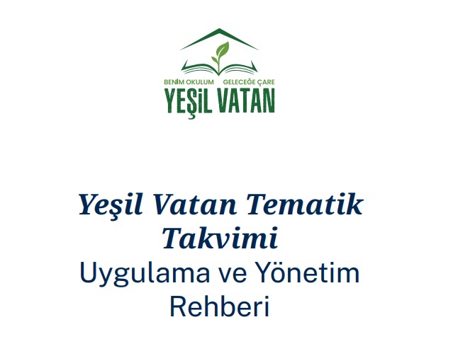 Yeşil Vatan Tematik Takvimi