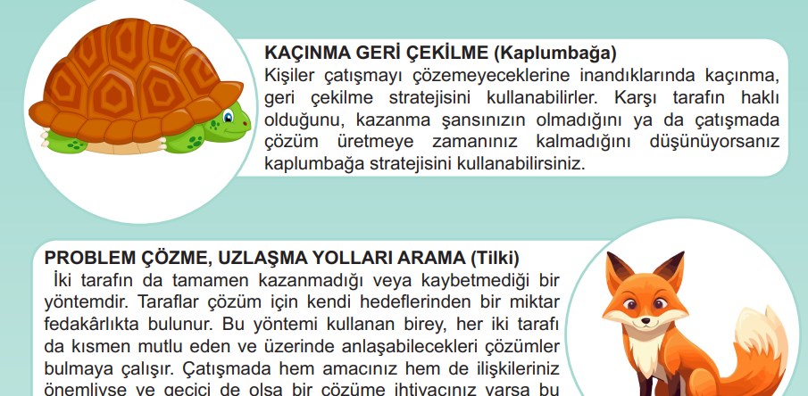 Çatışma Çözme Stratejileri