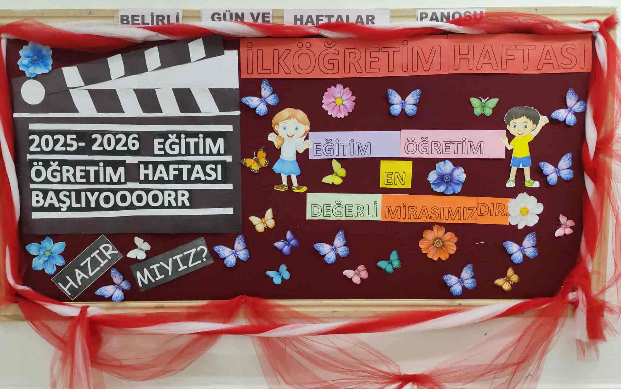 İlköğretim Haftası Pano Çalışması