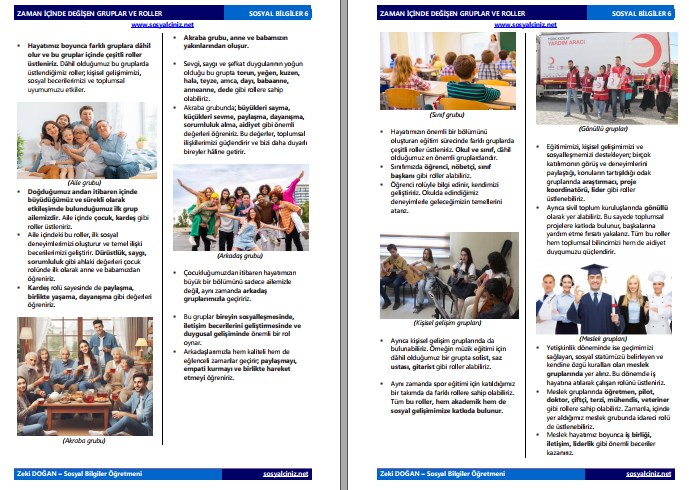 Zaman İçinde Değişen Gruplar ve Roller