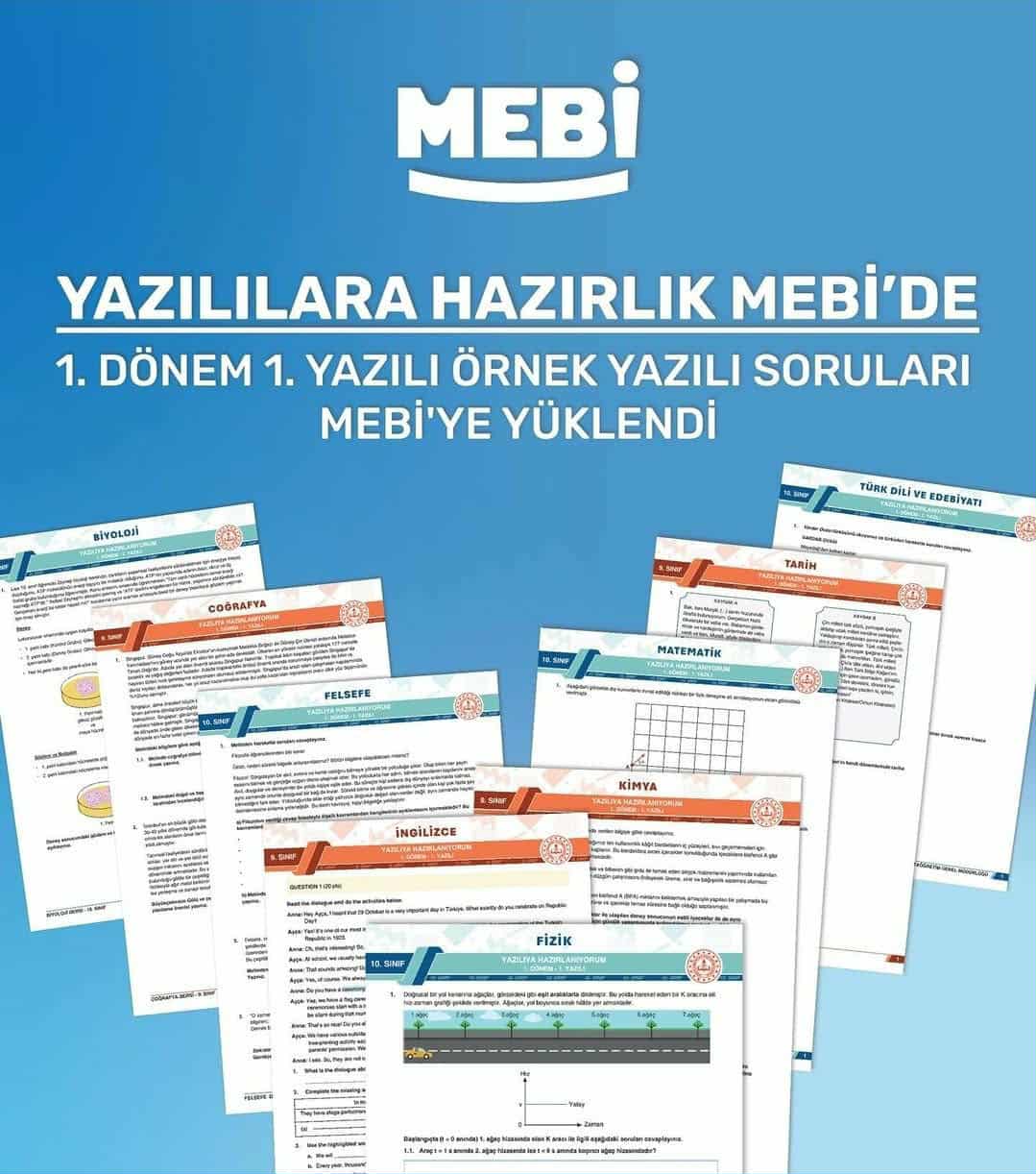 2025-2026 MEBİ Sosyal Bilgiler 1.Dönem 1. Yazılı Örnekleri Cevaplı
