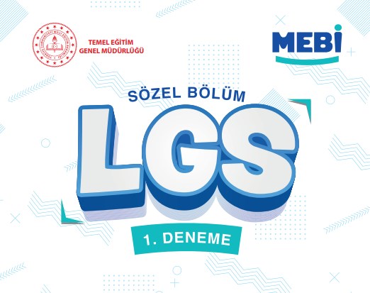 MEBİ LGS Deneme Sınavı 1 Cevap Anahtarı