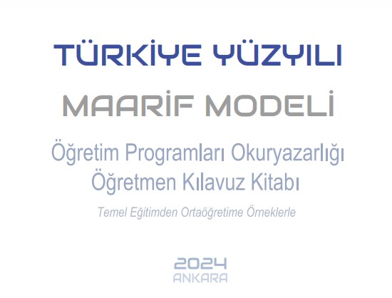 TYMM Öğretim Programları Öğretmen Kılavuz Kitabı