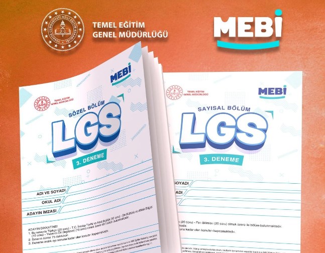 MEBİ Türkiye Geneli LGS Deneme Sınavı 3