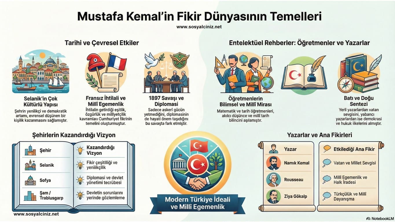 Mustafa Kemal’in Fikir Hayatının Temelleri