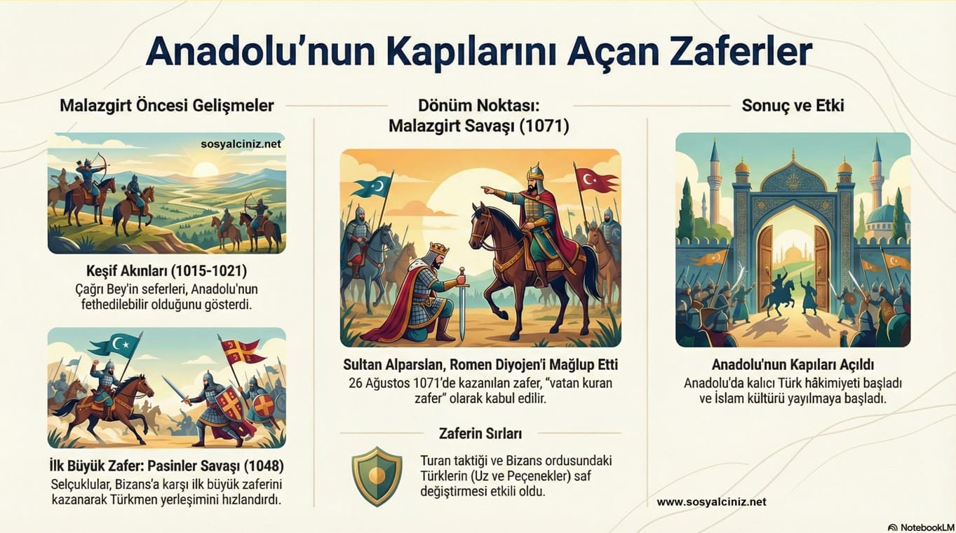 Anadolu’nun Kapılarını Açan Zaferler