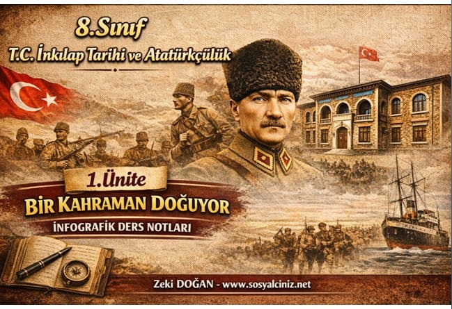 Bir Kahraman Doğuyor İnfografik Ders Notları