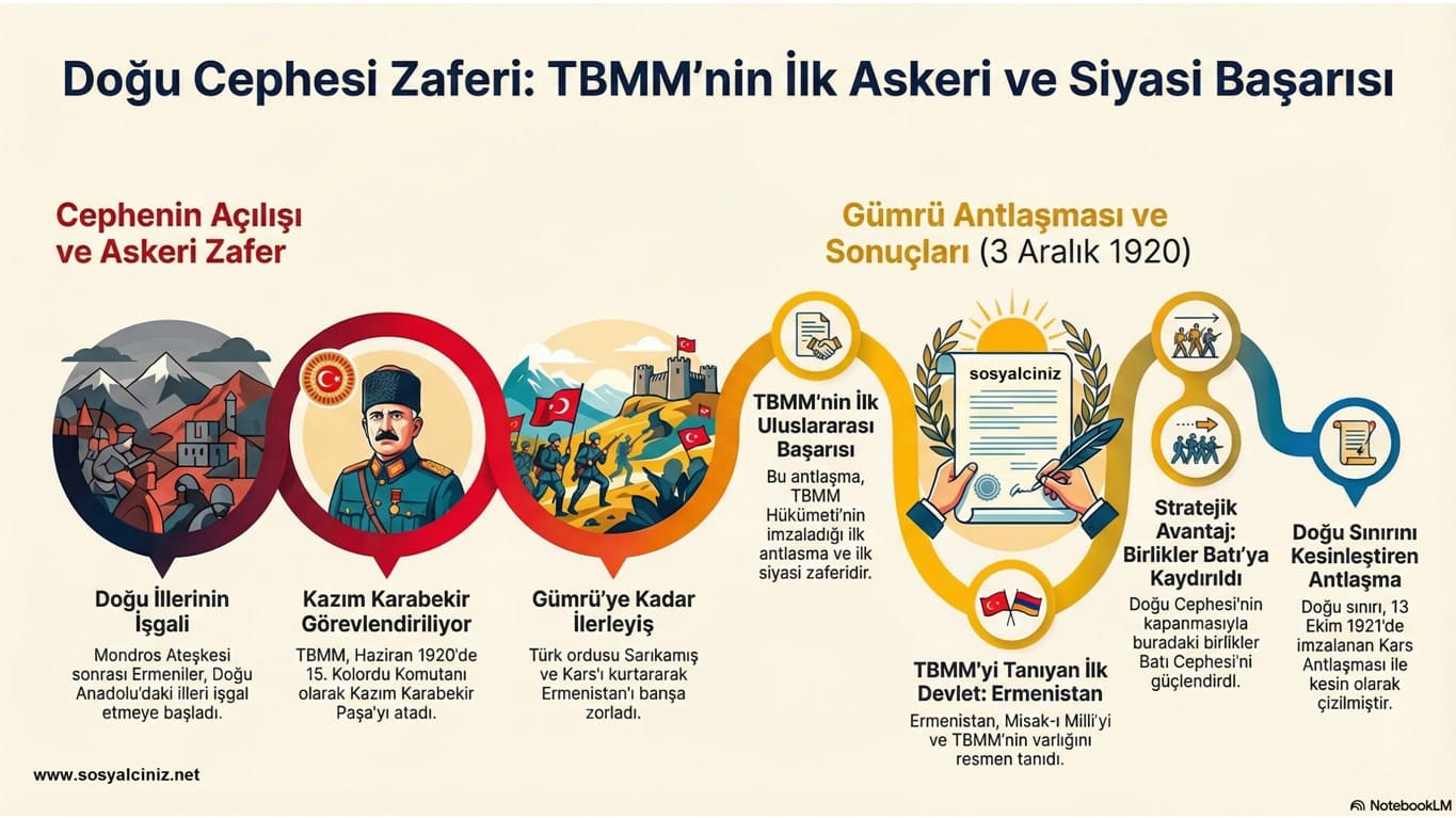 Doğu Cephesi TBMM’nin İlk Zaferi