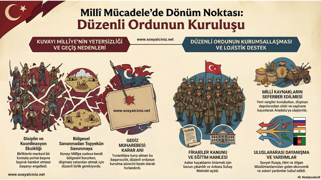 Kuvayı Milliyeden Düzenli Orduya
