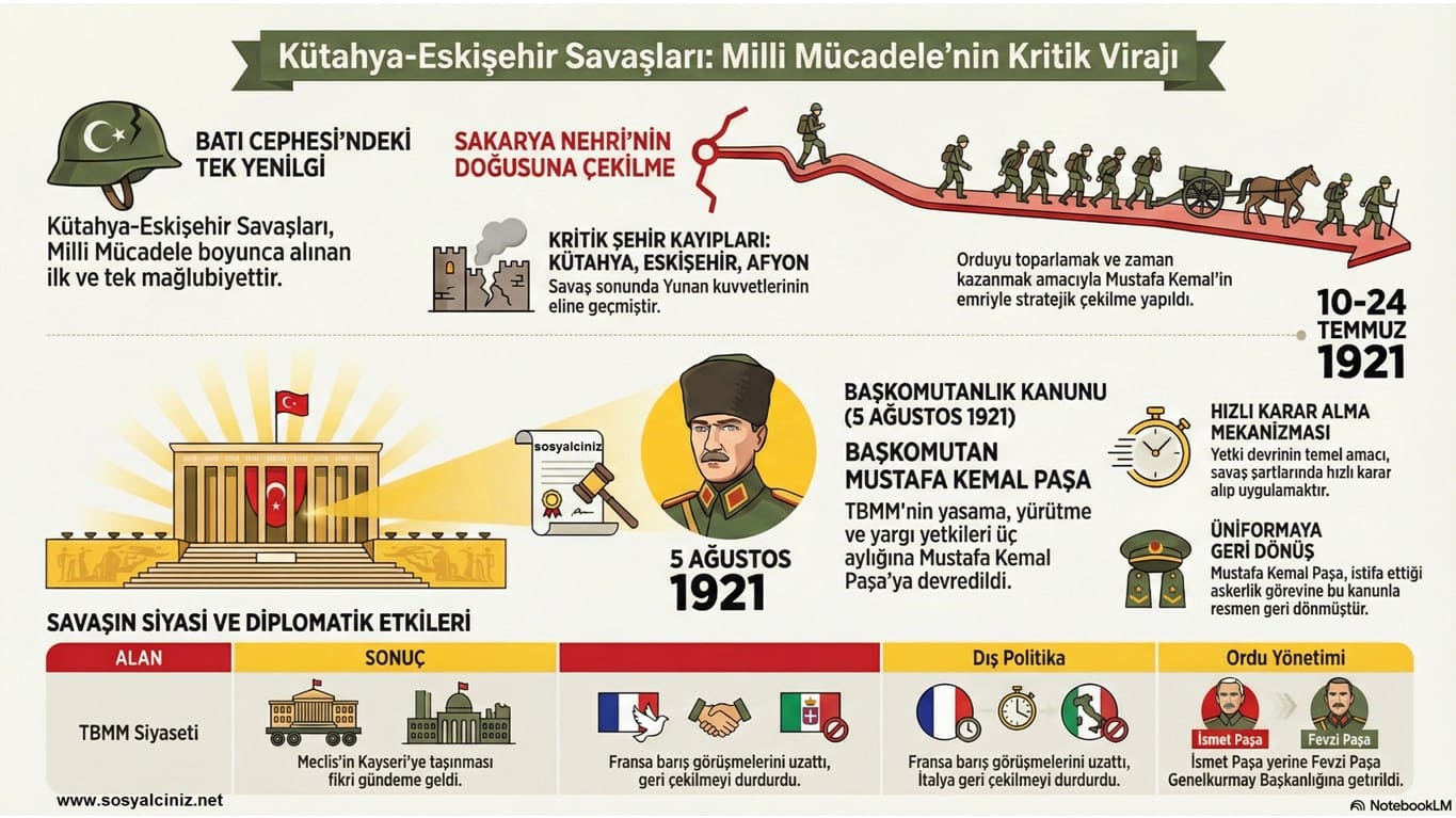 Kütahya Eskişehir Savaşları ve Sonuçları