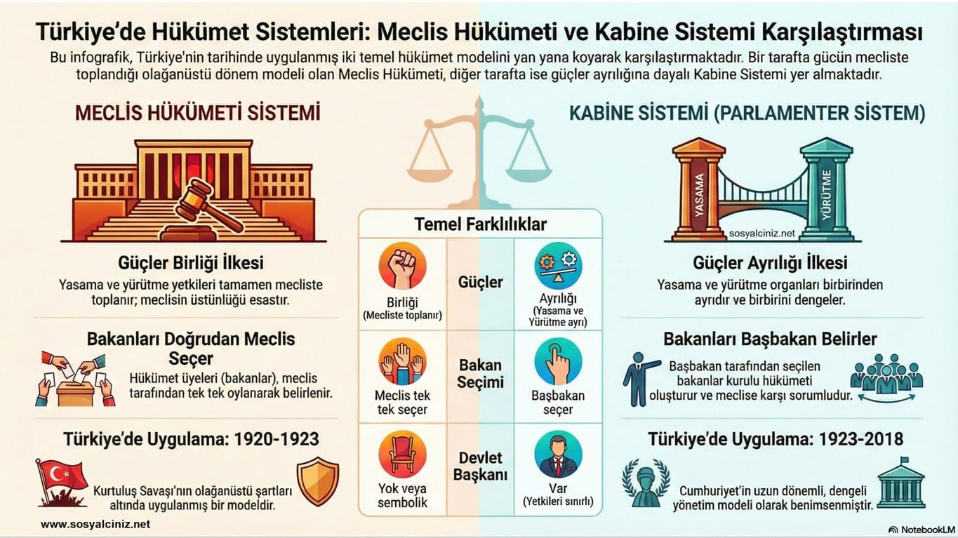 Meclis Hükümeti Sistemi ve Kabine Sistemi