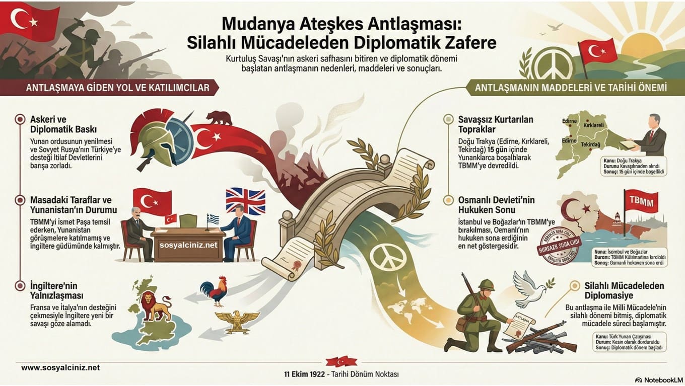 Mudanya Ateşkes Antlaşması ve Önemi