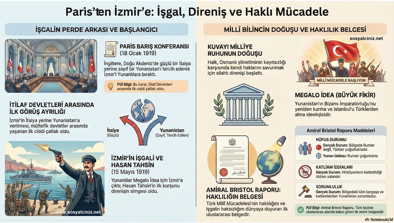 Paris Barış Konferansı ve İzmir’in İşgali