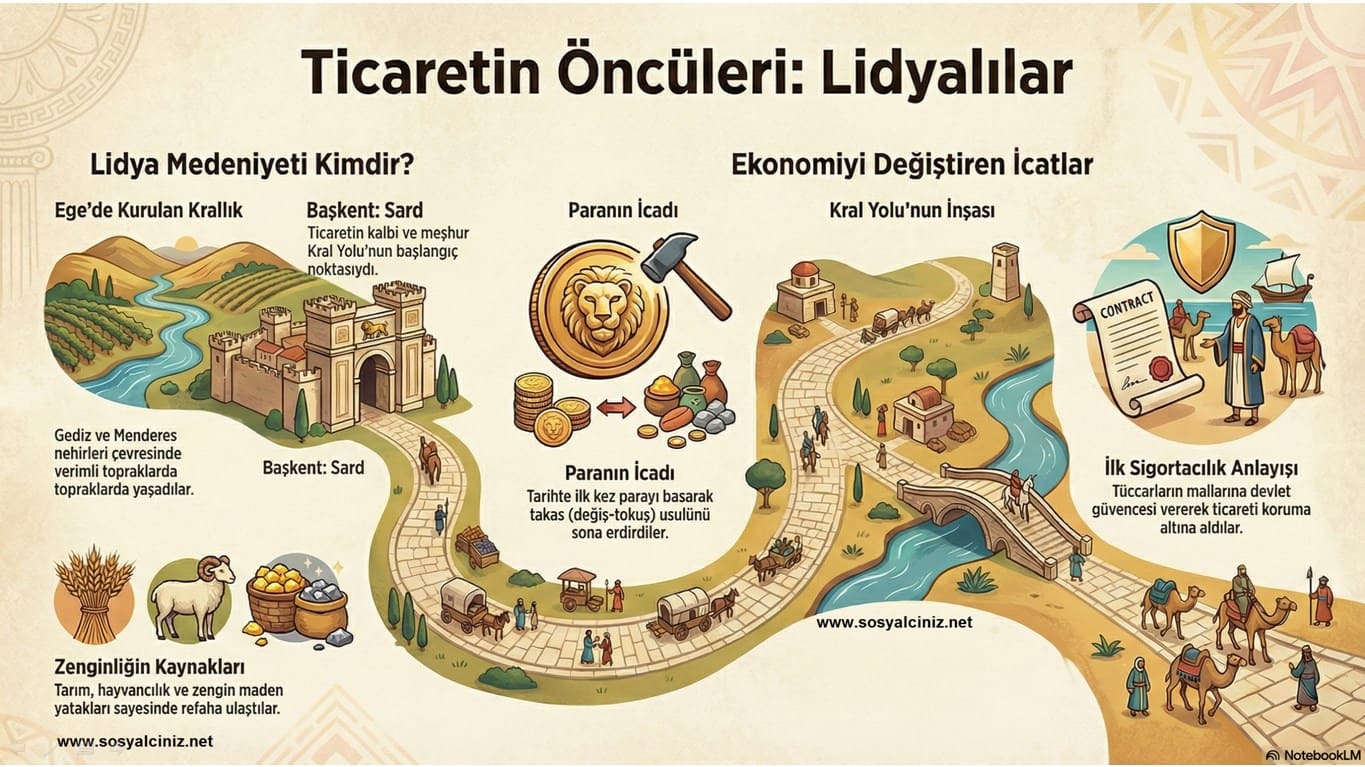 Ticaretin Öncüleri Lidyalılar