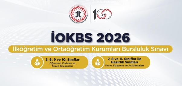 2026 İOKBS Bursluluk Sınavı Konu ve Kazanımları