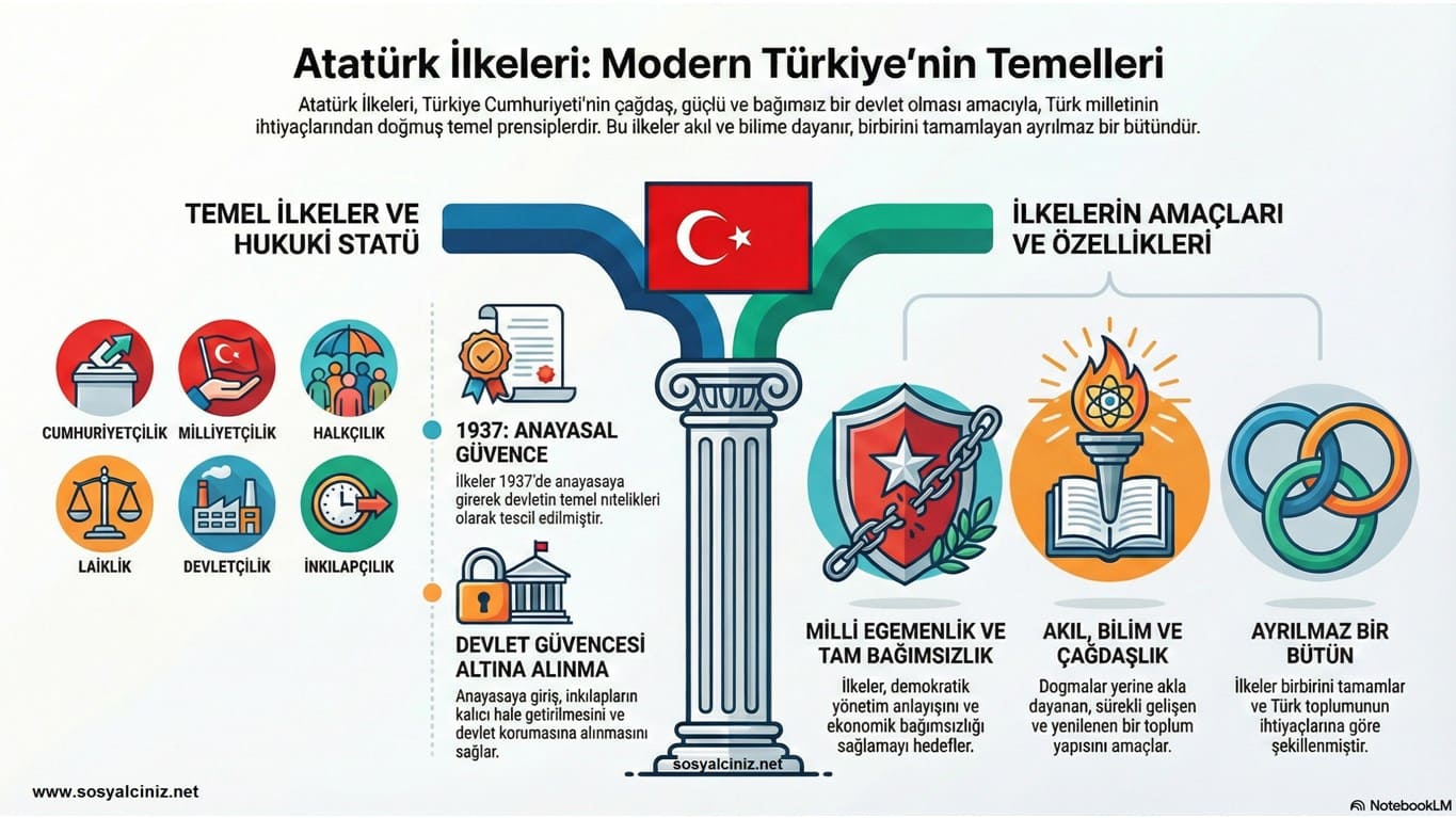 Atatürk İlkeleri Modern Türkiye’nin Temelleri