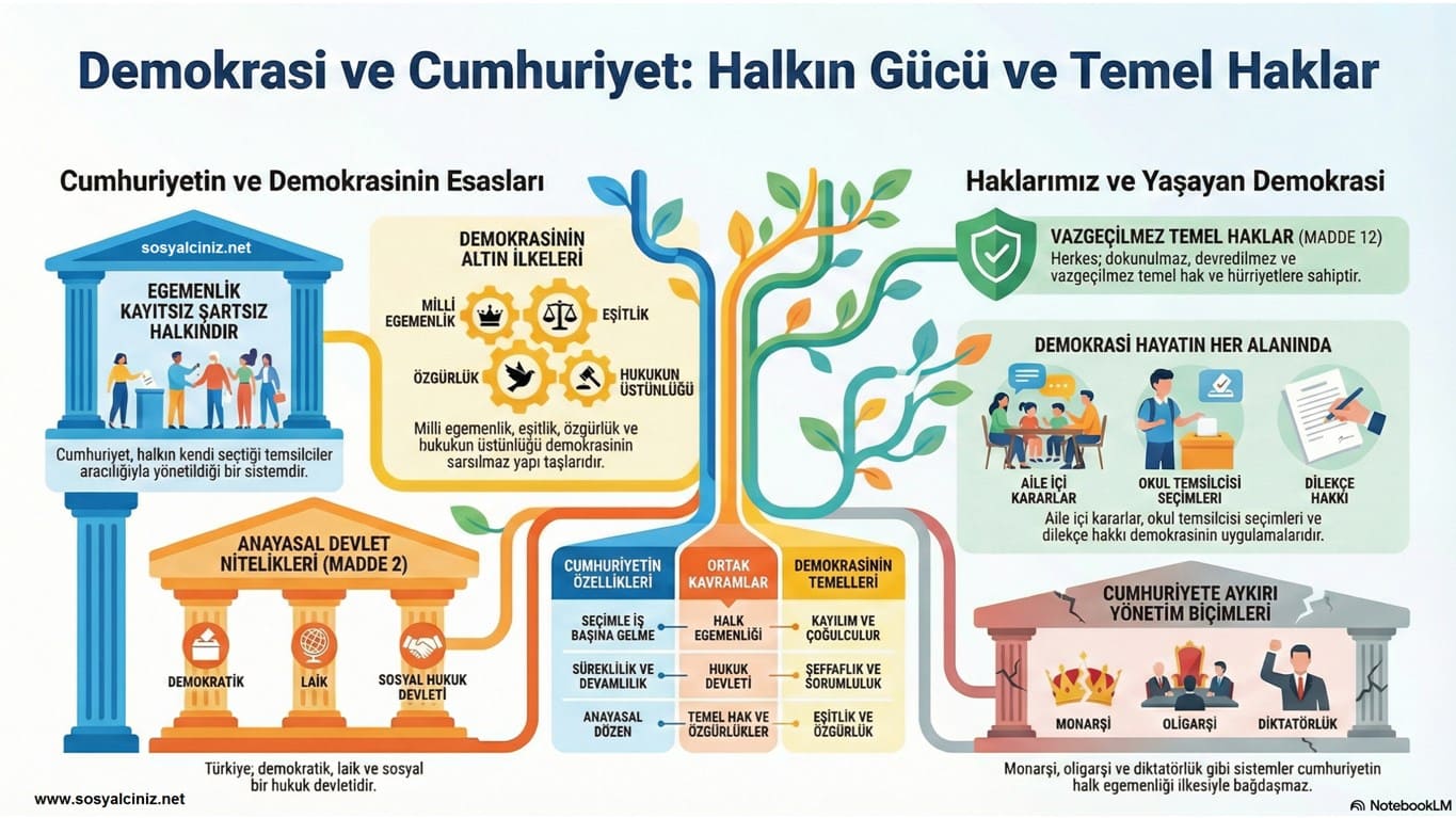 Cumhuriyet ve Demokrasinin Temel Esasları