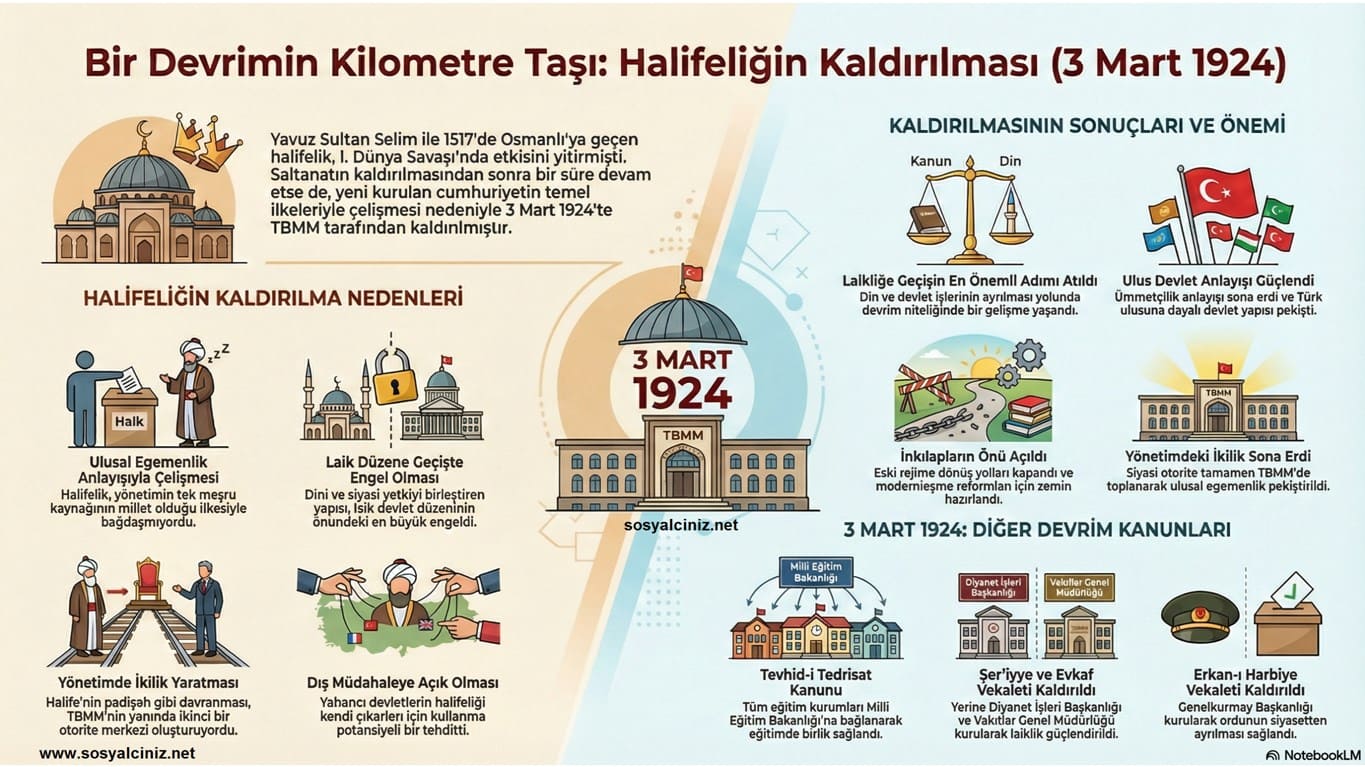 Halifeliğin Kaldırılması 3 Mart 1924