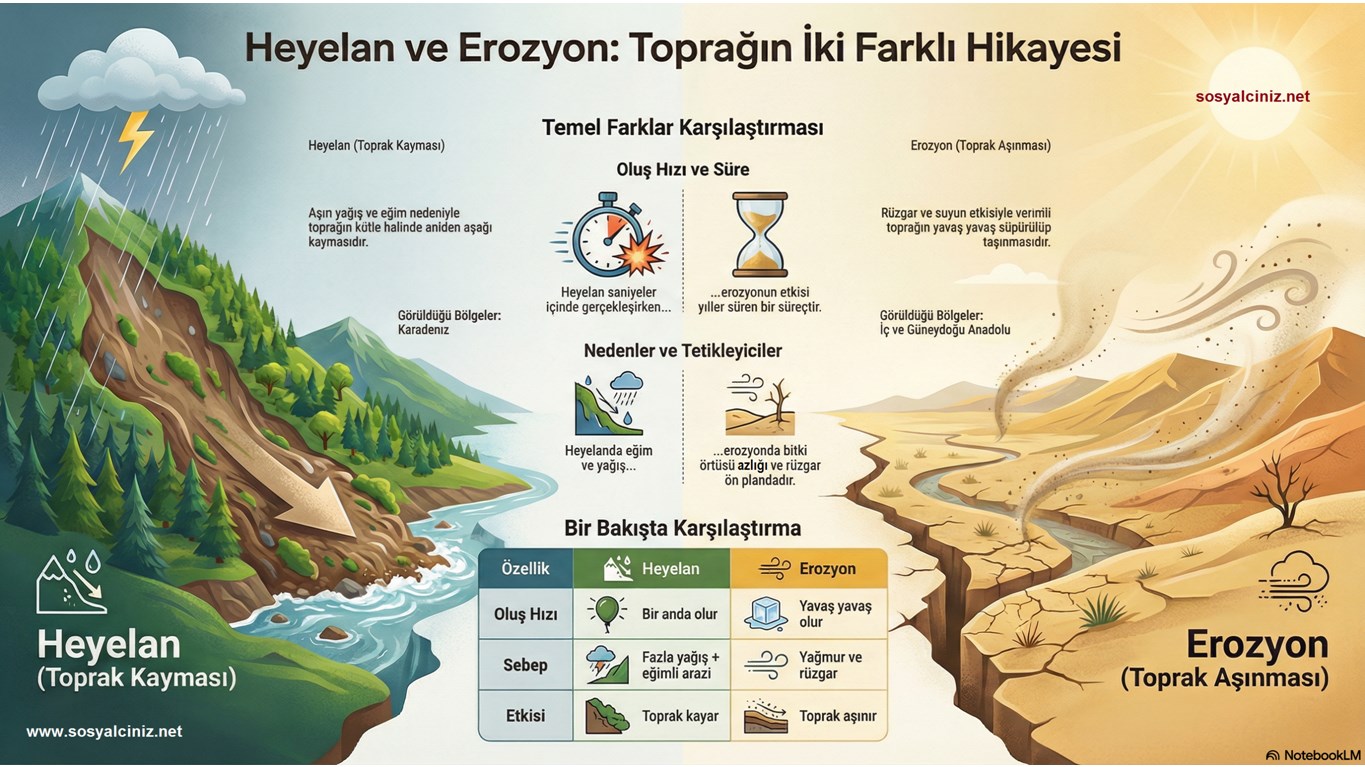 Heyelan ve Erozyon