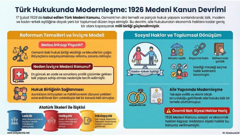 Hukuk Alanında İnkılap ve Türk Medeni Kanunu | Sosyal Bilgiler ...