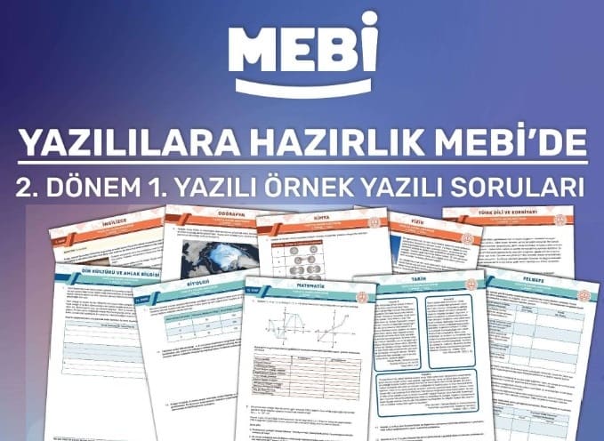 2025-2026 8.Sınıf T.C. İnkılap Tarihi MEBİ 2.Dönem 1.Yazılı