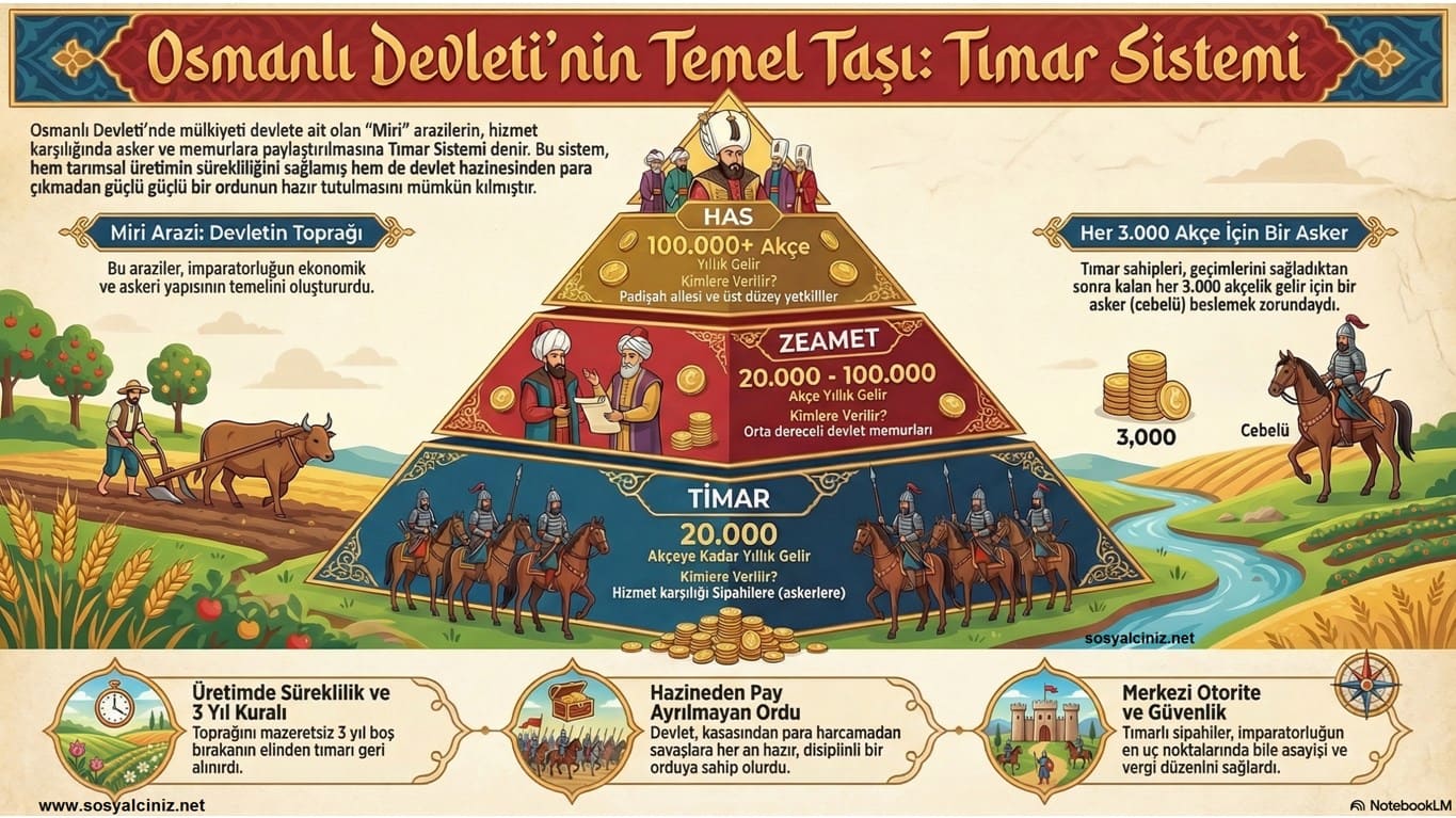 Osmanlı Devletinde Tımar Sistemi