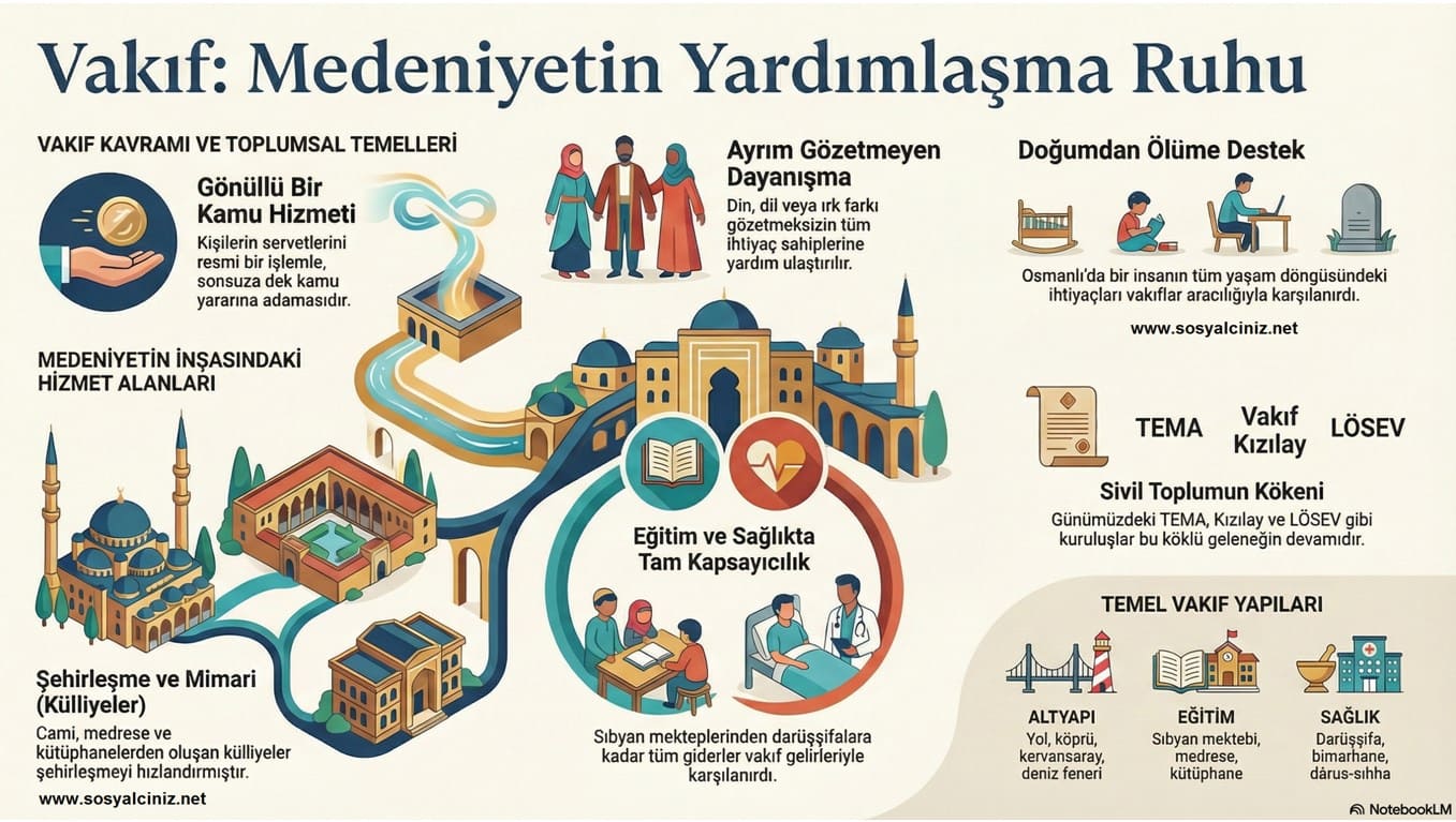 Vakıflar Medeniyetin Yardımlaşma Ruhu