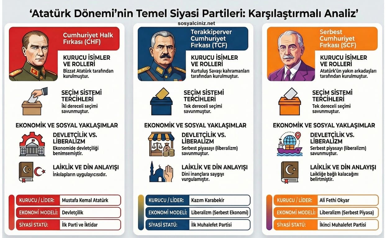 Atatürk Dönemi Siyasi Partileri