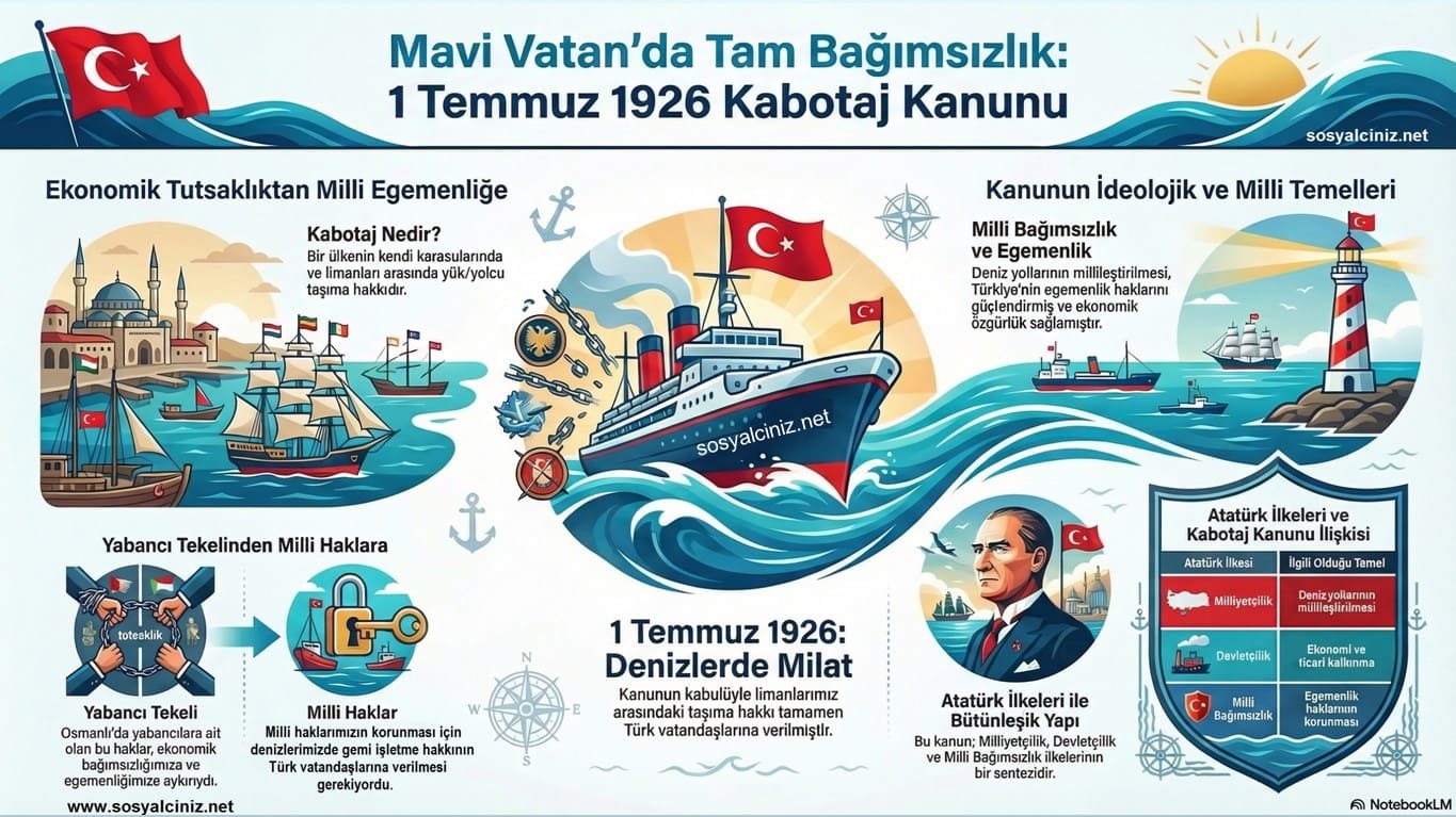 Kabotaj Kanunu Mavi Vatanda Tam Bağımsızlık