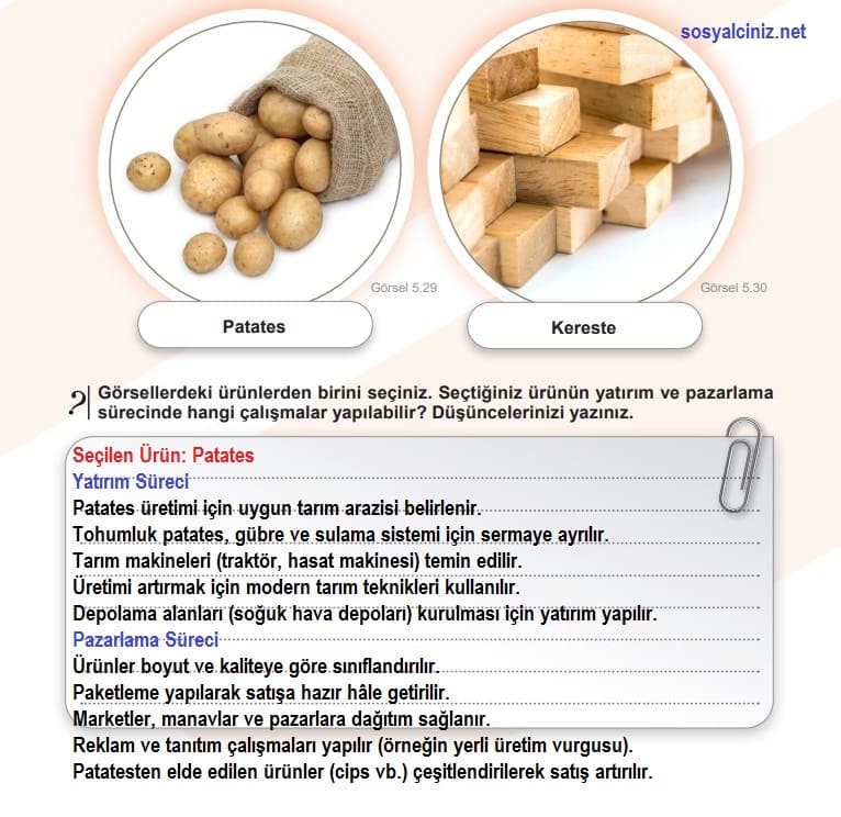 6.Sınıf Sosyal Bilgiler Keşfedelim Etkinliği Sayfa 75