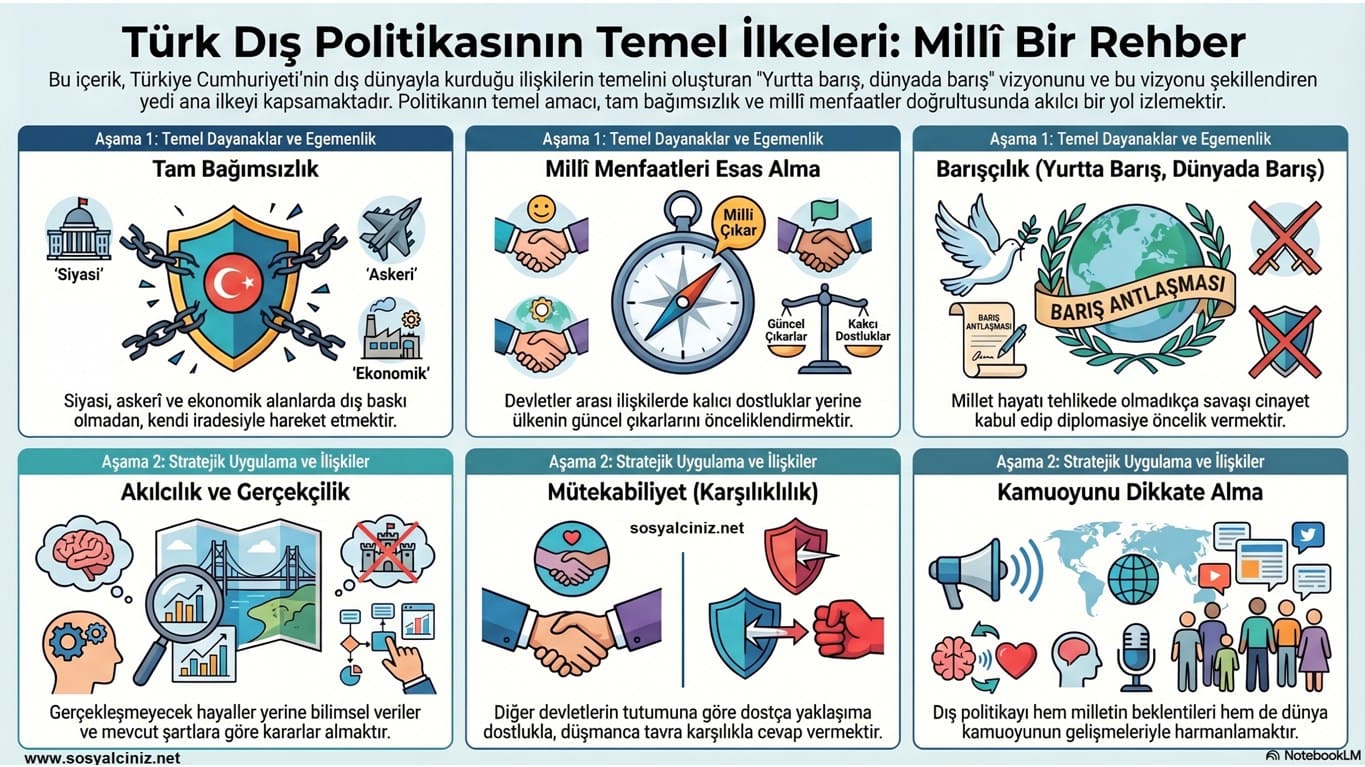Atatürk Dönemi Türk Dış Politikasının Temel İlkeleri